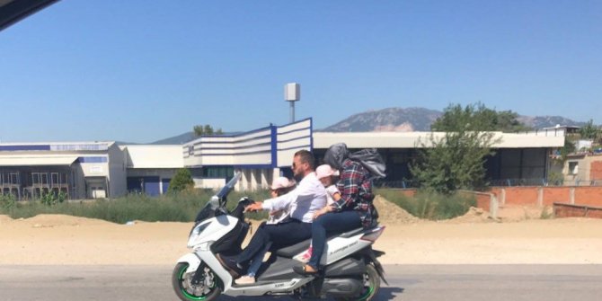 Bayramda tehlikeli yolculuk