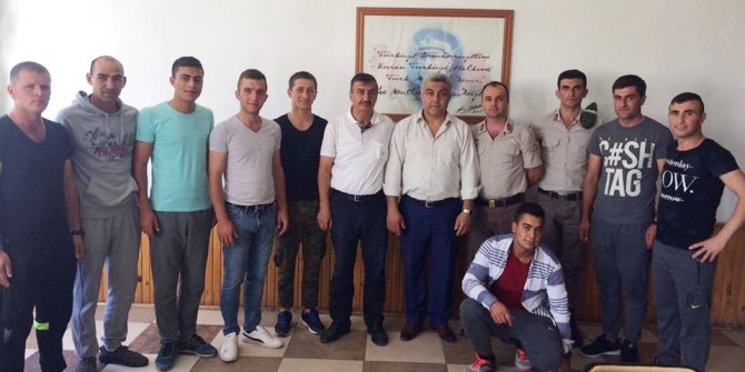 Belediye Başkanı Fatih Çalışkan’dan asker ve polislere bayram ziyareti