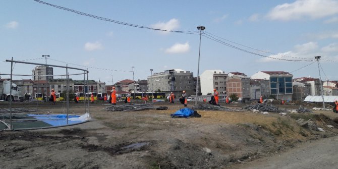 Bayramın son gününde kurban pazarlarında temizlik çalışmaları başladı