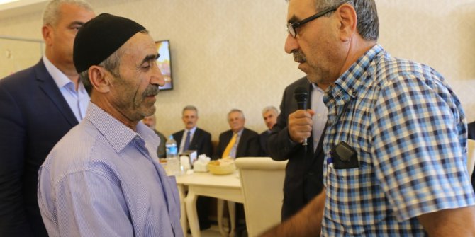 Bingöl’de, husumetli aileler barış yemeği ile barıştı