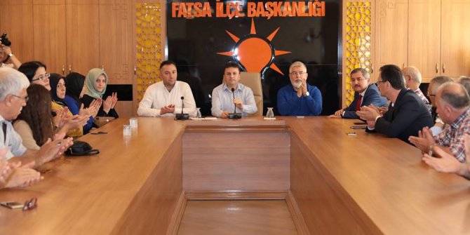 Fatsa AK Parti’de bayramlaşma programı