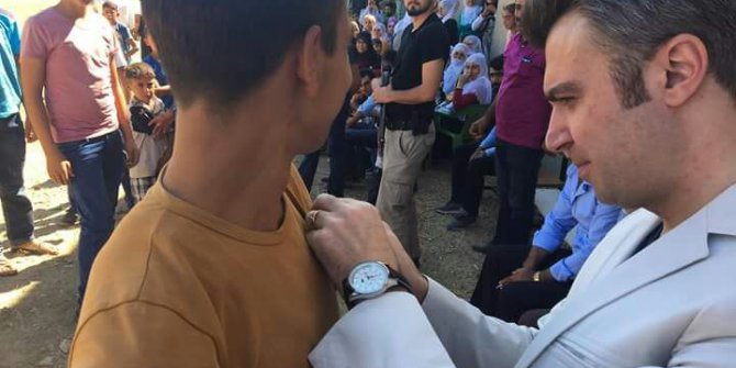 Başkan Yazıcı, bayramı vatandaşlarla geçirdi