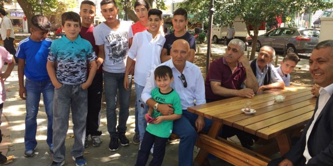 Başkan Altınok Öz, Kurban Bayramı’nı vatandaşlarla geçirdi