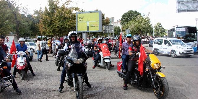 Motorculardan Gazilere Vefa