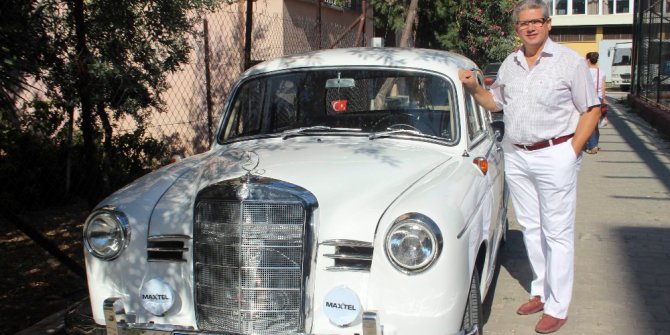 Aydınlı muhasebeci, 60 yaşındaki otomobili yürütmek için servet harcadı