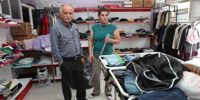 Giyilmeyen eşyalar sosyal markete
