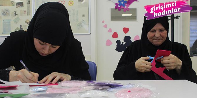 Göçmen kadınların ürünleri ’Kar Serçesi’yle markalaştı