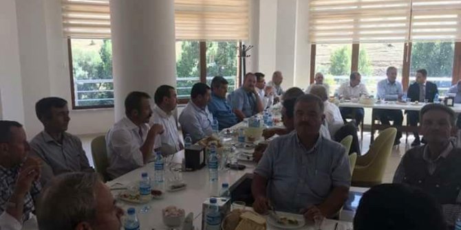 Kaymakam Emin Kaymak’a veda