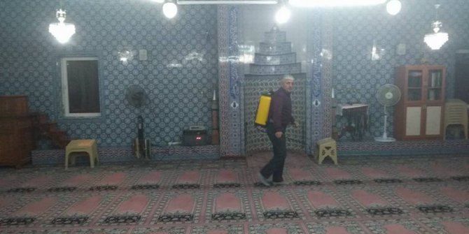 Pazaryeri’nde camiler temizleniyor