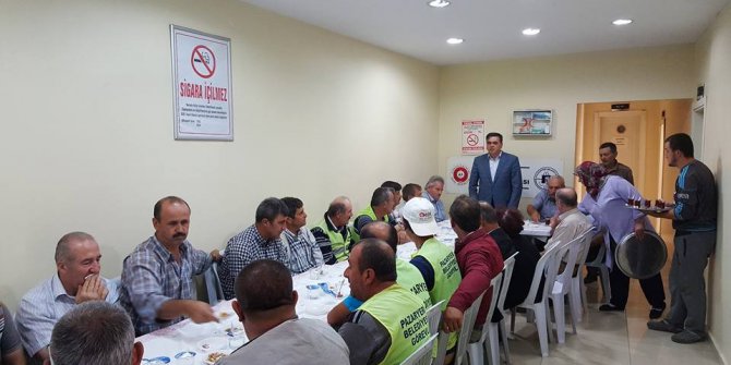 Başkan Yalçın belediye personelleriyle bir araya geldi