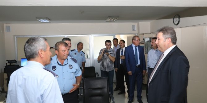 Başkan Palancıoğlu, personelle bayramlaştı