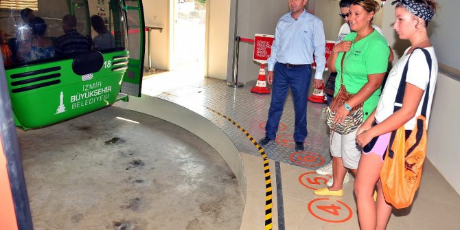 Teleferikte bayram bereketi