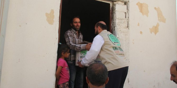 Ağrı Umut Kervanı, Kurban Bayramında 300 aileye kurban eti dağıttı