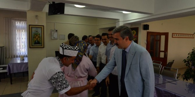 Tarım İl Müdürü Kayacan personel ile bayramlaştı