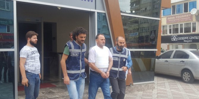 Husumetlisini öldüren zanlı adliyeye sevk edildi