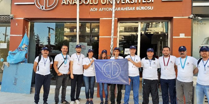 Anadolu Üniversitesi ‘Kocatepe Zafer Yürüyüşüne’ katıldı