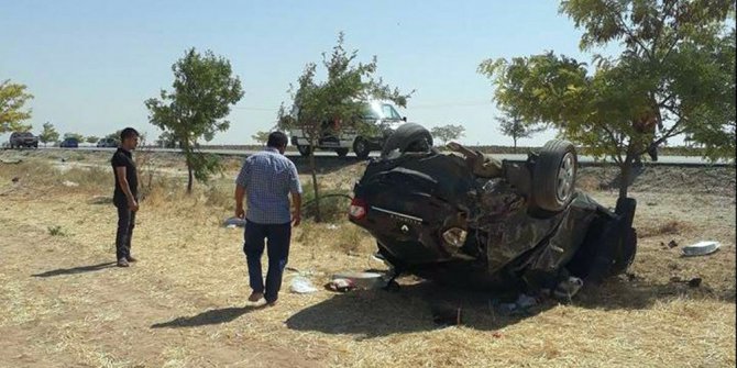 Konya’da otomobil şarampole yuvarlandı: 1 ölü, 2 yaralı