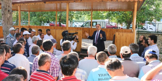 Yahyalı Belediyesi’nde bayramlaşma