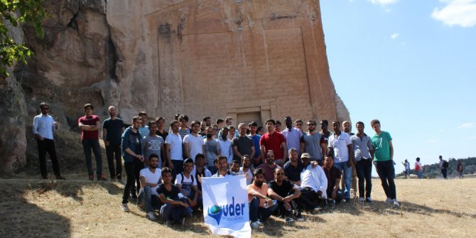 Yabancı öğrenciler Seyitgazi’de bayramlaştı