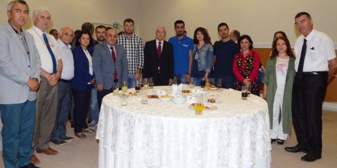 ESOGÜ personeli bayramlaştı