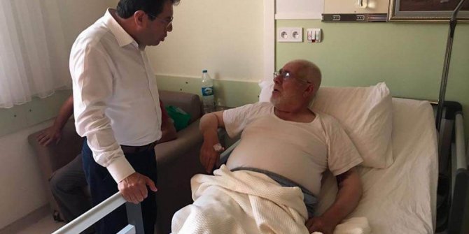 AK Partili Çakır hastaları ziyaret etti