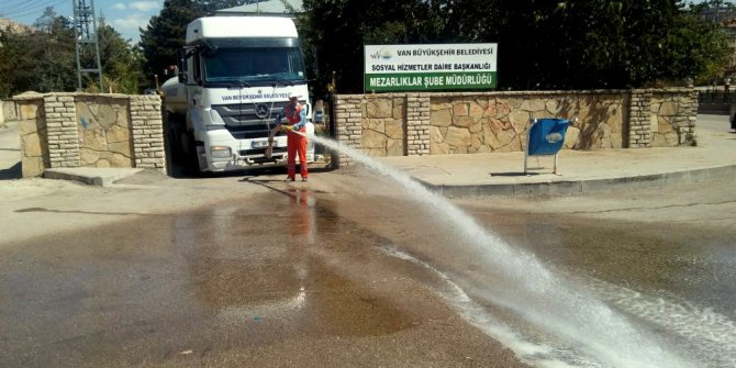 Van’da temizlik çalışması