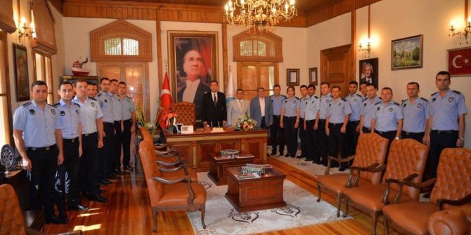 Başkan Yağcı, Zabıta memurlarını ağırladı