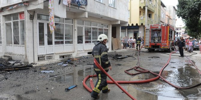 Bursa’da korkutan yangın