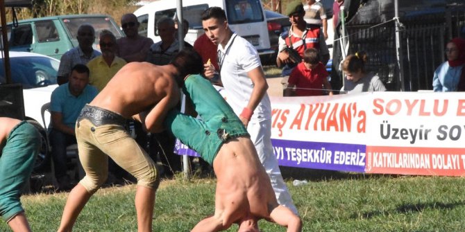 Kabalı Köyü Karakucak Güreşleri yapıldı