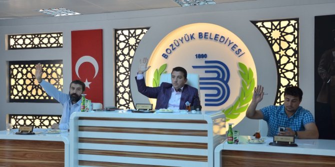 Bozüyük Belediyesi eylül ayı meclis toplantısı yapıldı
