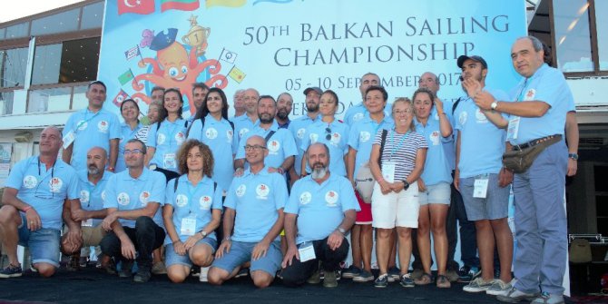50. Yelken Balkan Şampiyonası açılış seramonisi yapıldı