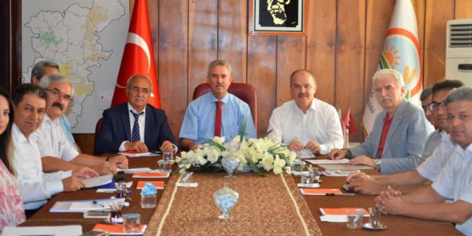 Denizli’de hasat öncesi tarım toplantısı