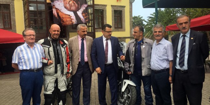 Kanuni’nin izinde 2 bin 800 kilometrelik motosiklet turu