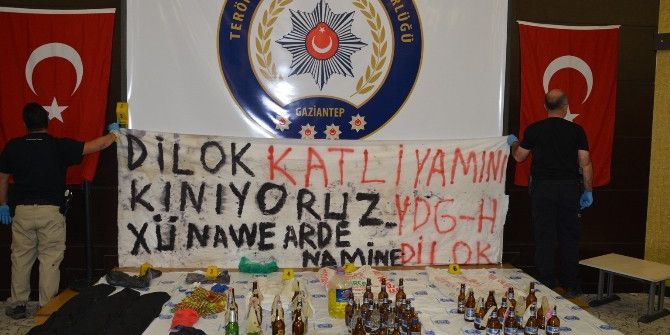 Gaziantep’te Okula Böyle Molotof Attılar