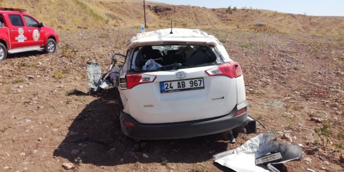 Otomobil takla attı: 3 yaralı