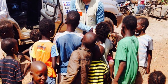 İş adamı İzol, Afrikalı Müslümanlarla buluştu