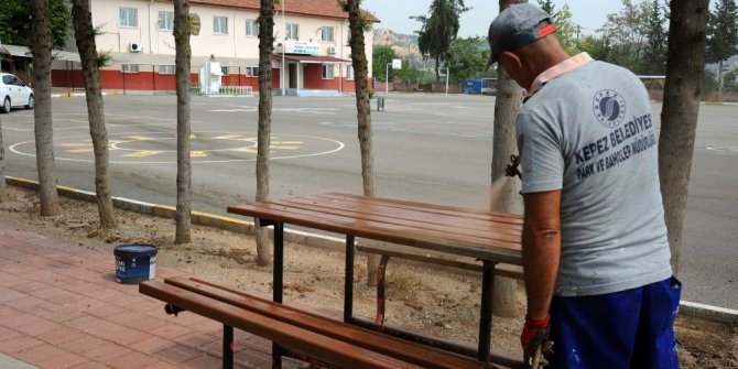 Kepez’in okulları yeni sezona hazırlanıyor