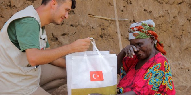 Kurban yardımları Afrikalılara sevinç gözyaşı döktürdü
