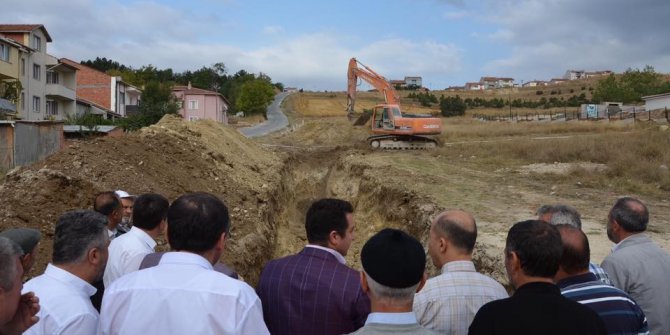 Manişar Osmangazi Camii’nin harfiyat çalışmaları başladı