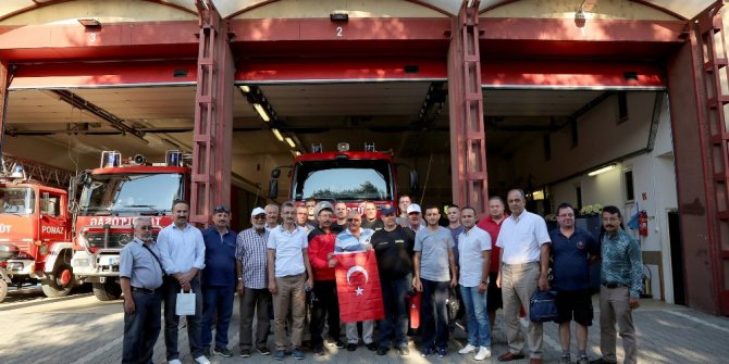 Avrupa’daki gönüllü itfaiyecilik uygulamaları yerinde incelendi