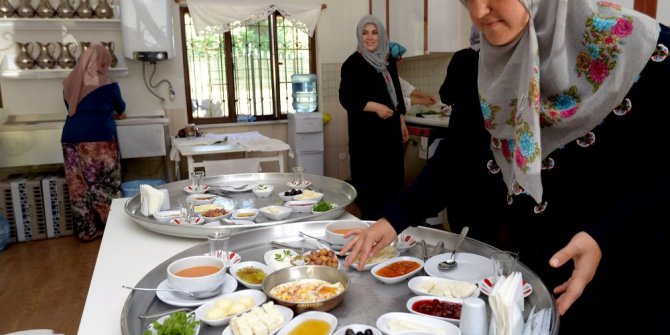 Köy kahvaltısının yeni adresi Doğancı