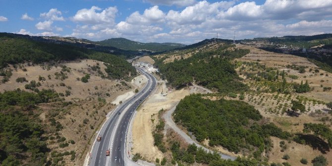 Sabuncubeli Tüneli havadan görüntülendi