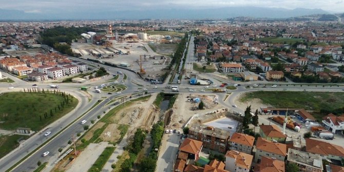 Yazlık Kavşağı’nda çalışmalar başladı