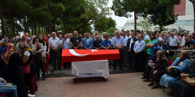 Hayatını kaybeden KTÜ’lü profesör için tören