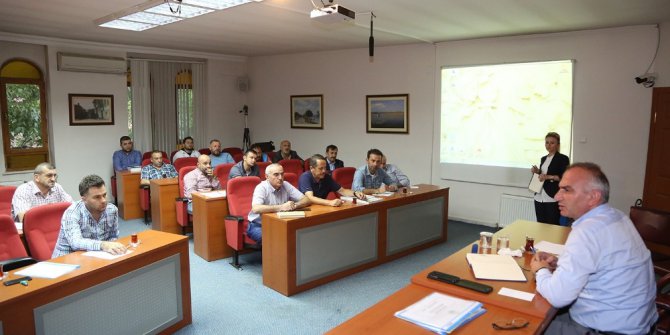 Sapanca Belediyesi’nde müdürler toplantısı gerçekleşti