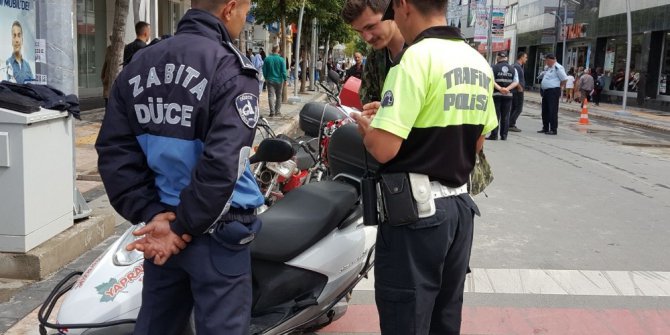İstanbul caddesinde denetimler sıklaştırıldı