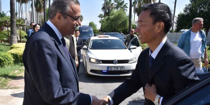 Çin Büyükelçisi Hongyang Mersin’de