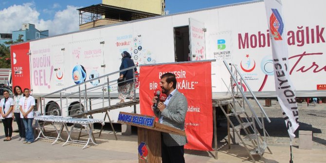 Mobil Sağlık Tır’ı Hizmete Başladı