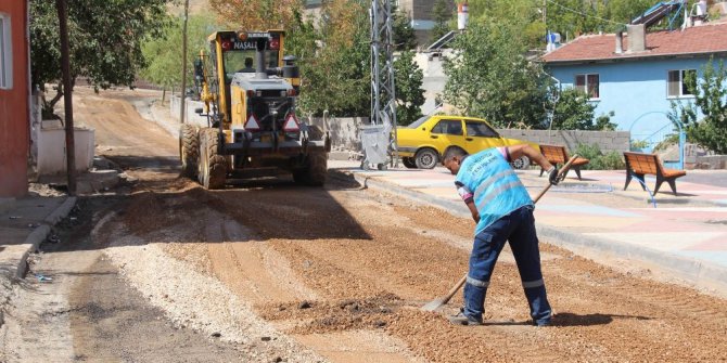 Fatih Mahallesinde sıcak asfalt için hazırlıklar başladı