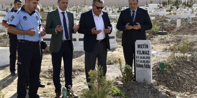 Başkan Çerçi vefat eden zabıta memurunu unutmadı